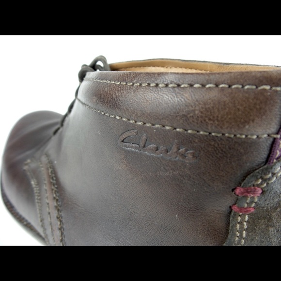 Clarks leather Boots - Picture 9 of 11
